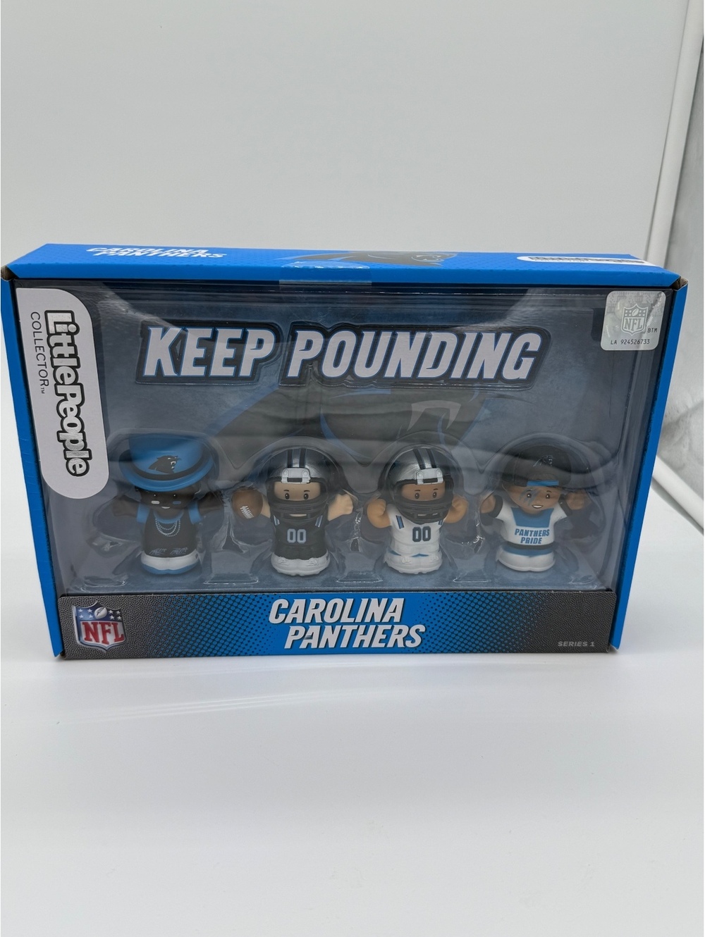 Fisher-Price Little People Collector NFL Carolina Panthers 4-Piece Figure SetNEW